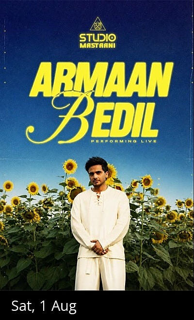 Armaan Bedil performing Live at Studio Mastaani