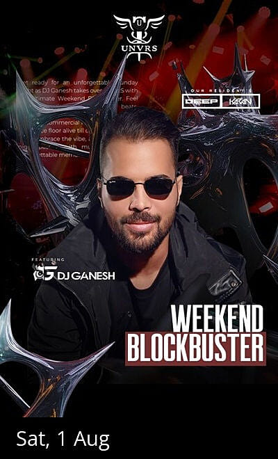 DJ Ganesh Live Performance - UNVRS Goa