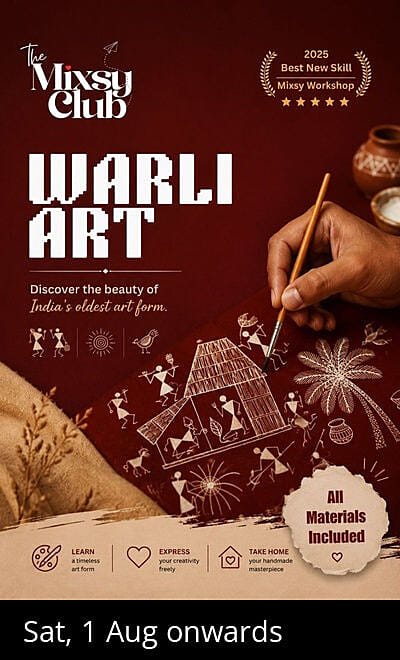 Warli Art - The Mixsy Club