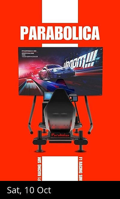 F1 Racing Simulators at Parabolica.