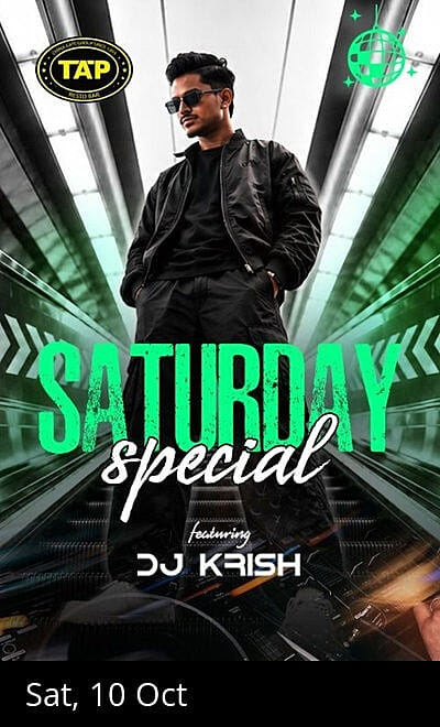 DJ KRISH SETS THE MOOD - BEATS LOUD, VIBES LOUDER.