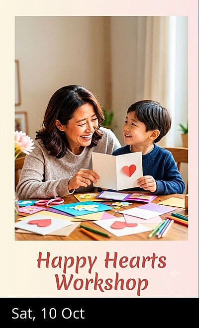 Kids happy heart worksho