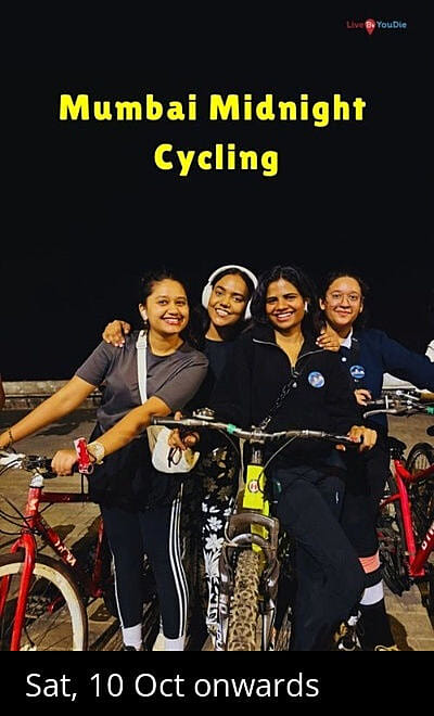 Mumbai Midnight Cycling - LiveB4YouDie
