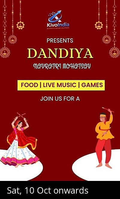 Dandiya Navratri Mahotsav 3.O
