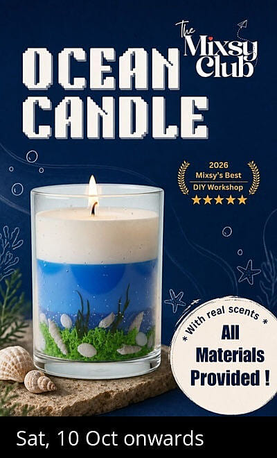 Ocean Candle Making - The Mixsy Club