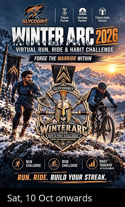 WINTER ARC 2026 VIRTUAL RUN & RIDE CHALLENGE