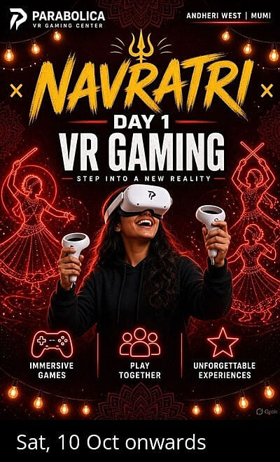 Navratri Day - 1 VR Gaming Andheri, Mumbai