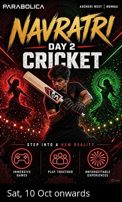 Navratri Day - 2 CRICKET Andheri, Mumbai