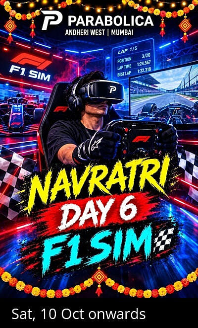Navratri Day - 6 F1 RACING Andheri, Mumbai