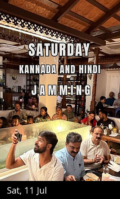 Saturday Kannada and Hindi Live Jamming