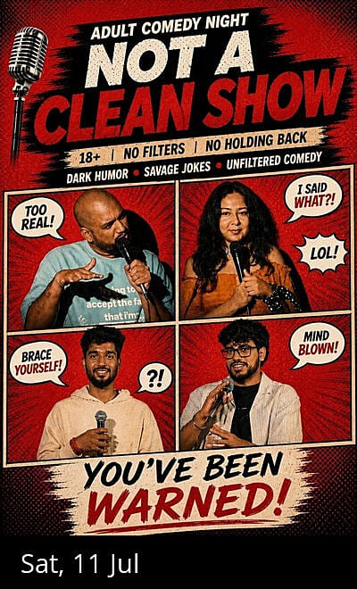 Not a Clean Show - Adult Comedy Night @KP