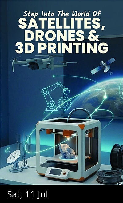 Space, Satellites, Drones - GiftdMinds Open House