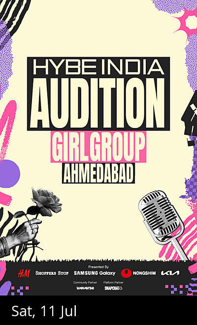 HYBE INDIA AUDITION - Ahmedabad