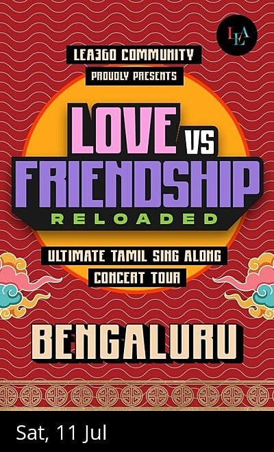 LOVE vs FRIENDSHIP by LEA I BENGALURU