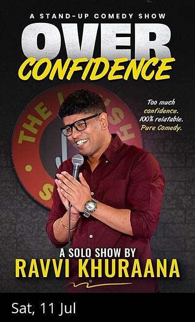 Over Confidence Ravi Khurana Live
