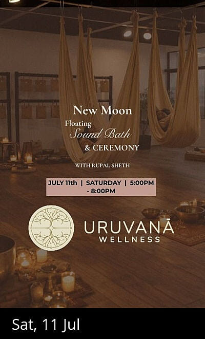 New Moon Floating Sound Bath with Rupal Sheth