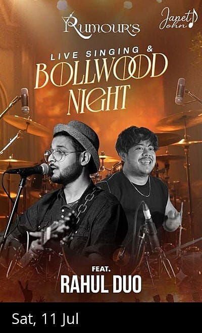 Bollywood Night with Rahul Duo