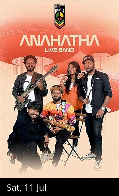 Anahatha Live Band at Raasta Hyderabad