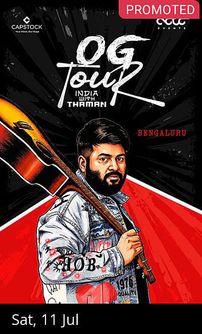 OG TOUR INDIA WITH THAMAN - LIVE IN BENGALURU
