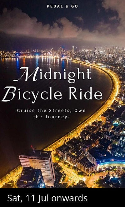 Mumbai Midnight Cycling - Pedal & Go