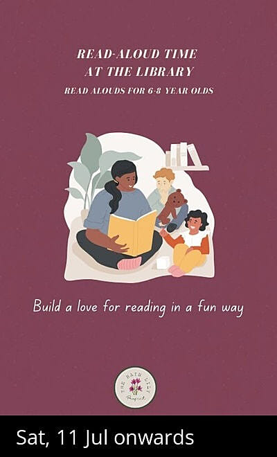 Read Aloud Session for 6-8 Year Olds