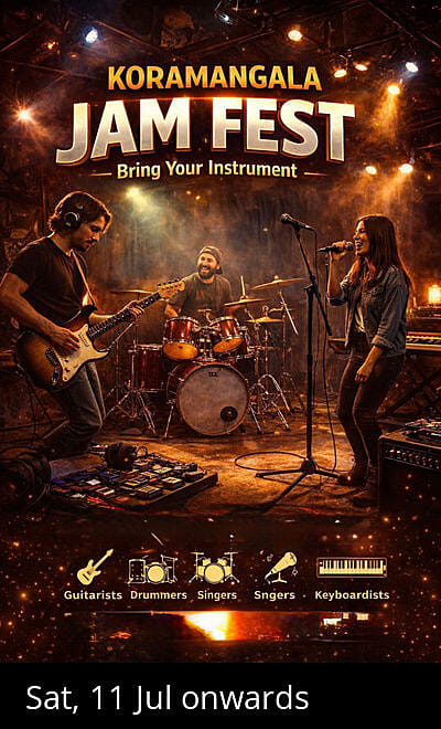 Koramangala Jam Fest Monthly Live Jam 50 Musician