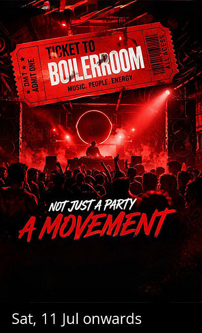 Ticket To Boiler Room