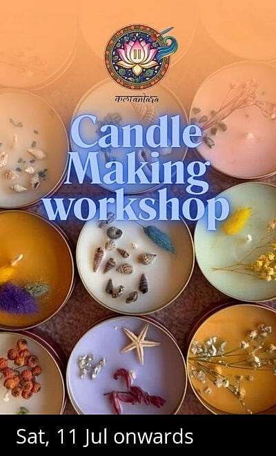 Candle Making Workshop - Kalaantara