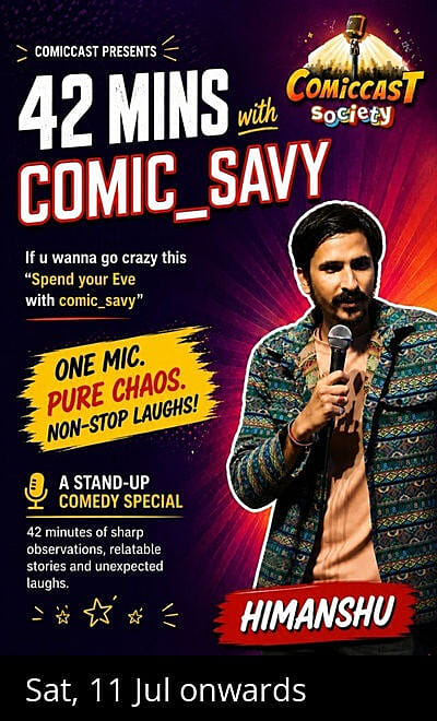 42 Minutes with Comic Savy- A Comedy Show