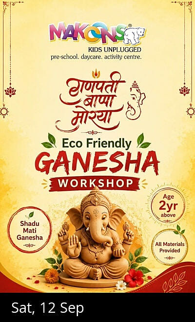 Eco Friendly Ganesh Idol Workshop