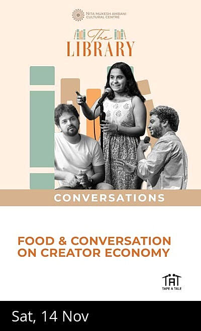 Food & Conversation on Creator Economy