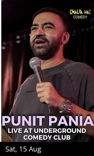 Punit Pania Live at Underground Comedy Club