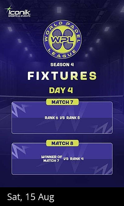 World Padel League 2026 - Day 4