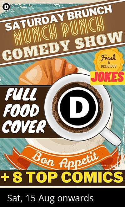 Saturday Brunch Munch Punch (Comedy Show)