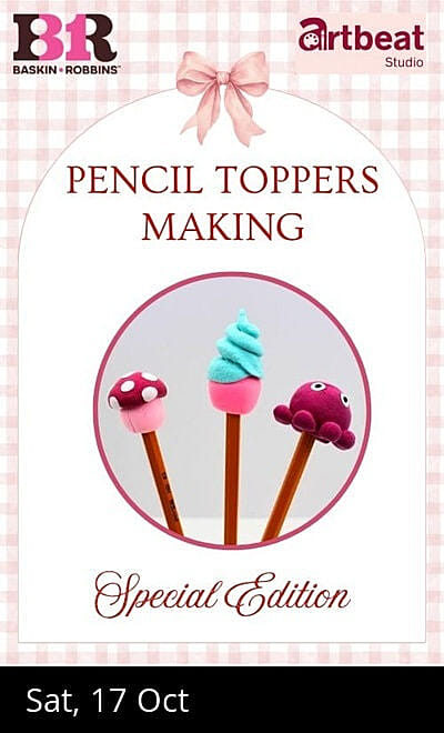 Kids Pencil Topper Making - Artbeat Studio 