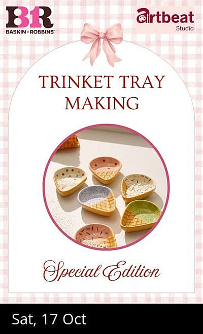 Kids Trinkets Tray Making Workshop- Artbeat Studio