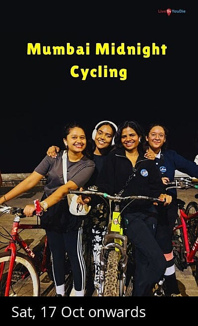 Mumbai Midnight Cycling - LiveB4YouDie