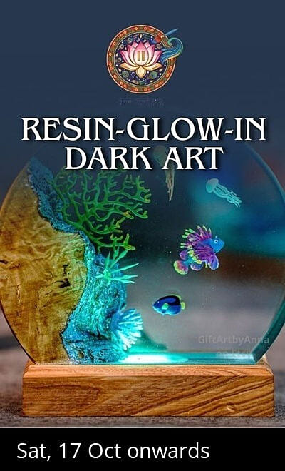 Resin Glow in The Dark - Kalaantara