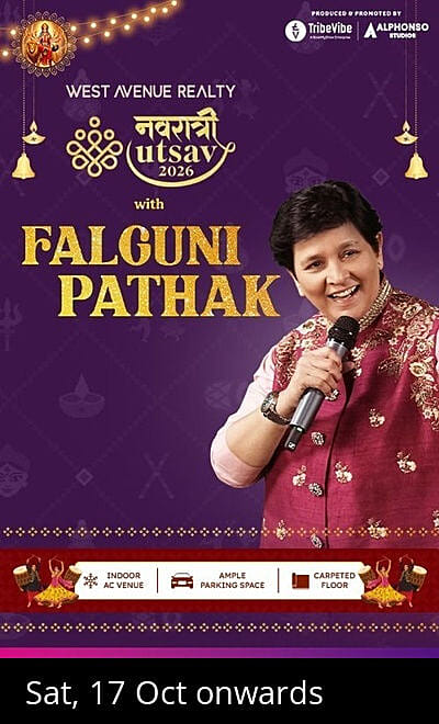 Navratri Utsav 2026 with Falguni Pathak