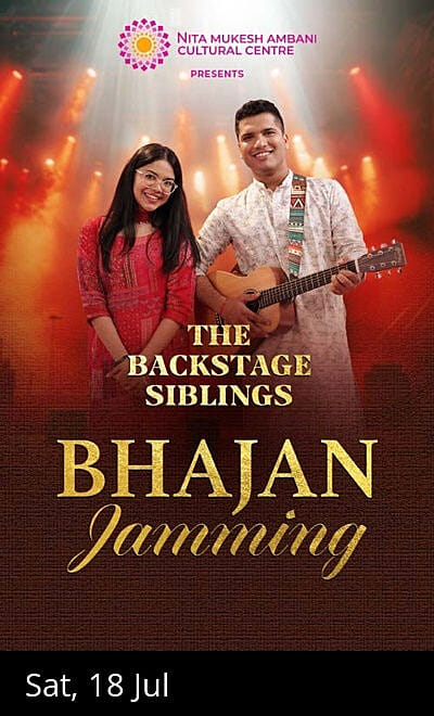 Backstage Siblings: Bhajan Jamming