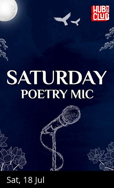 Saturday Poetry mic