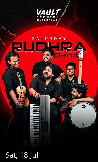 Saturday Regional Live ft. Rudhra at Vault Brewery