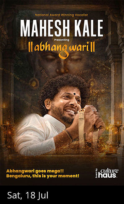 Mahesh Kale's Abhangwari - Bengaluru