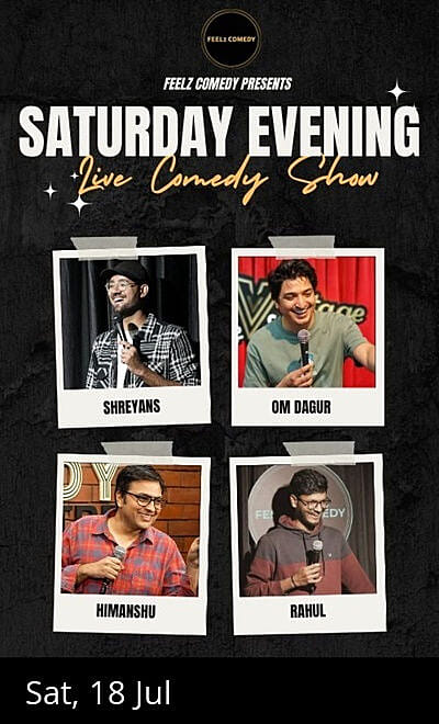 Saturday Evening Live @8PM by FEELz COMEDY