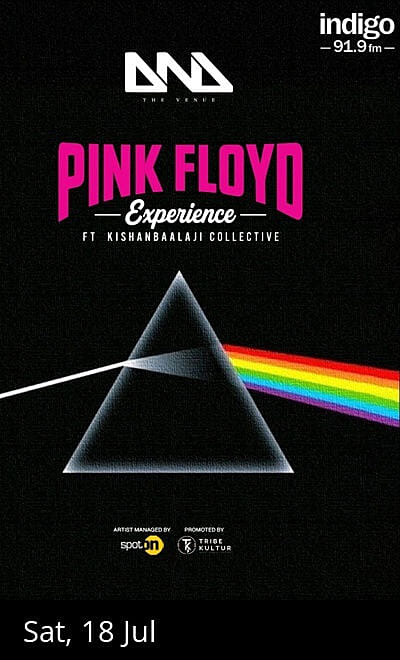 DND Ft. Pink Floyd Experience by KBC Live