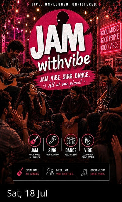 Jamwithvibe : Jam at Effingut