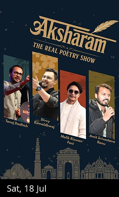Aksharam The Real Poetry Show