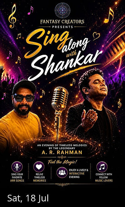 Sing along with Shankar - ARR hits