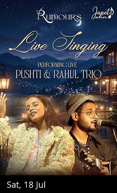 Live Music Night with Pushti & Rahul Trio