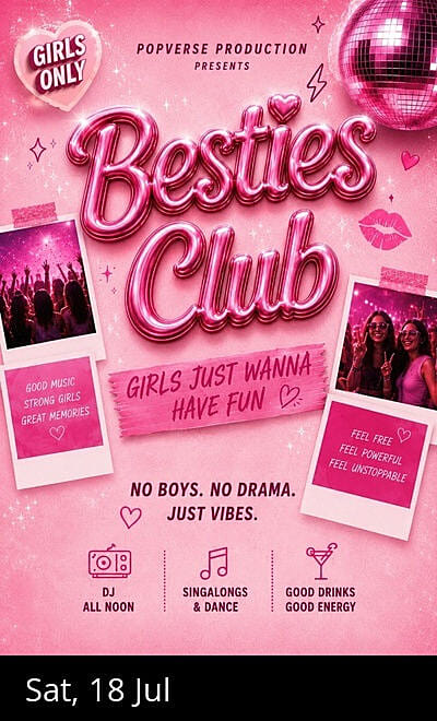 BESTIES CLUB -GIRLS ONLY